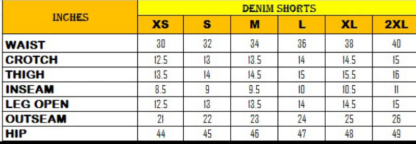 war denim jorts (camo)