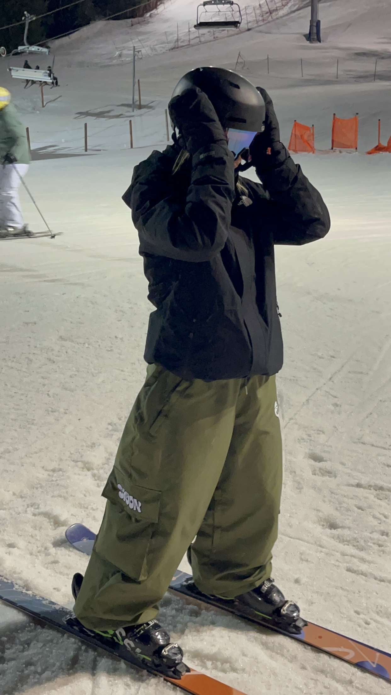 BAGGY snowpants V2 - Olive