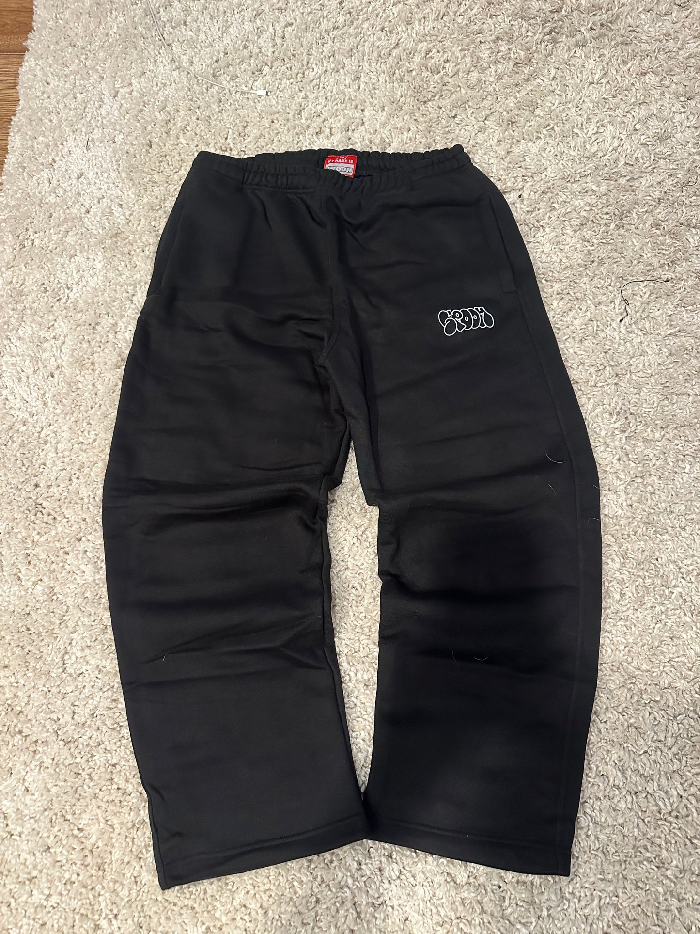 sweatpants -black