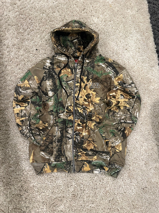 Camo zip up