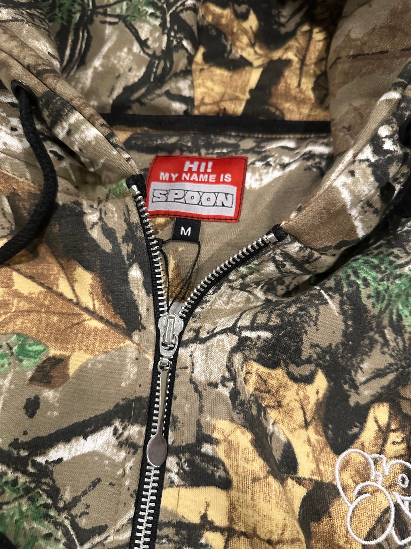 Camo zip up