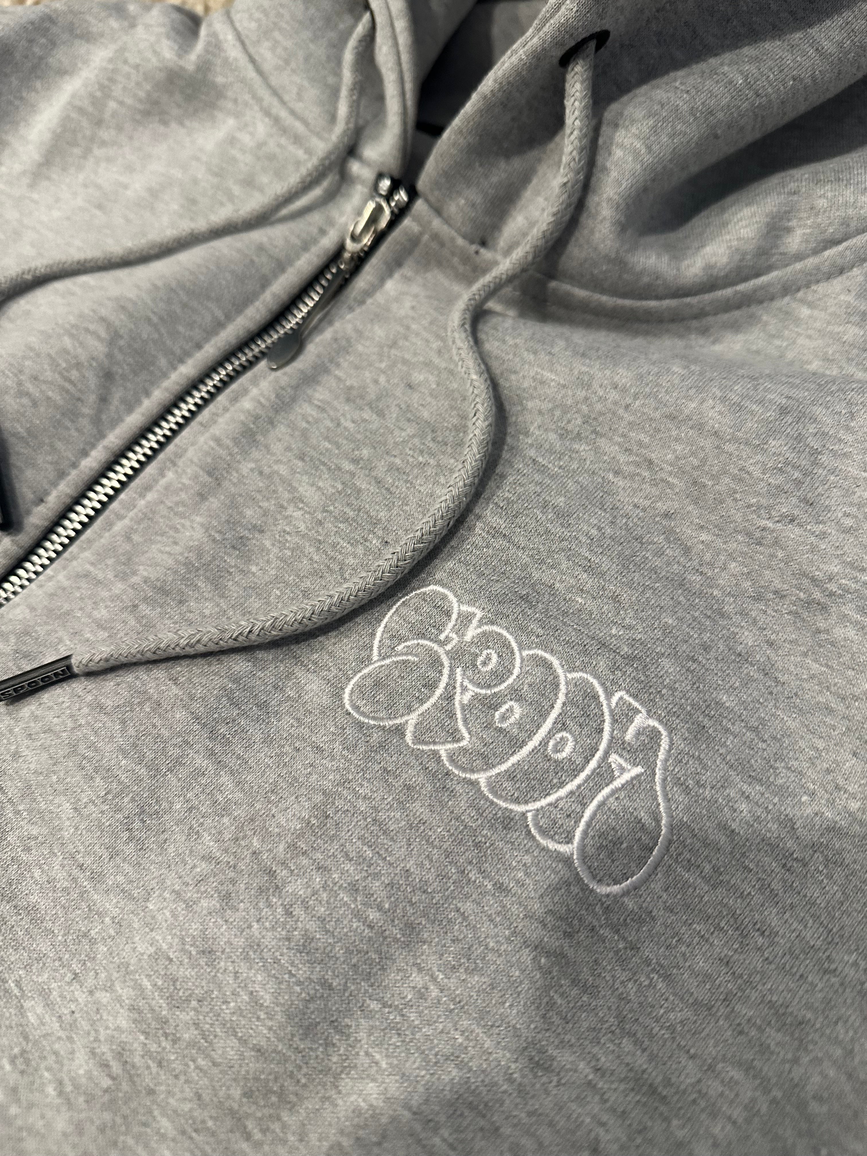 Grey zip up – spoon