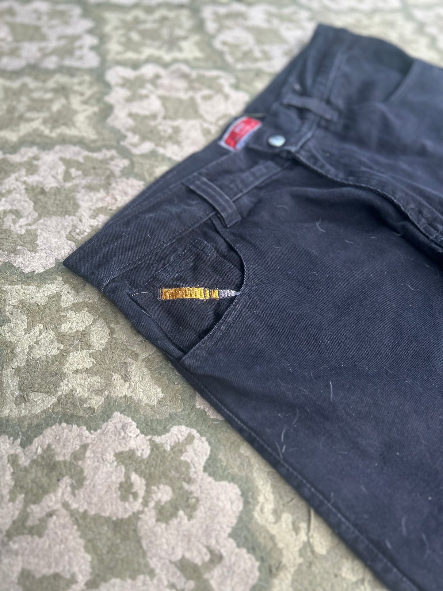 War denim jeans (black)