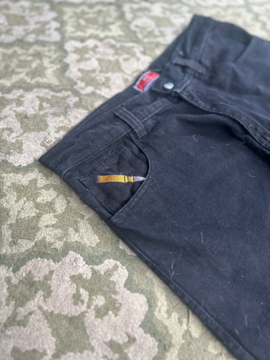 War denim jeans (black)