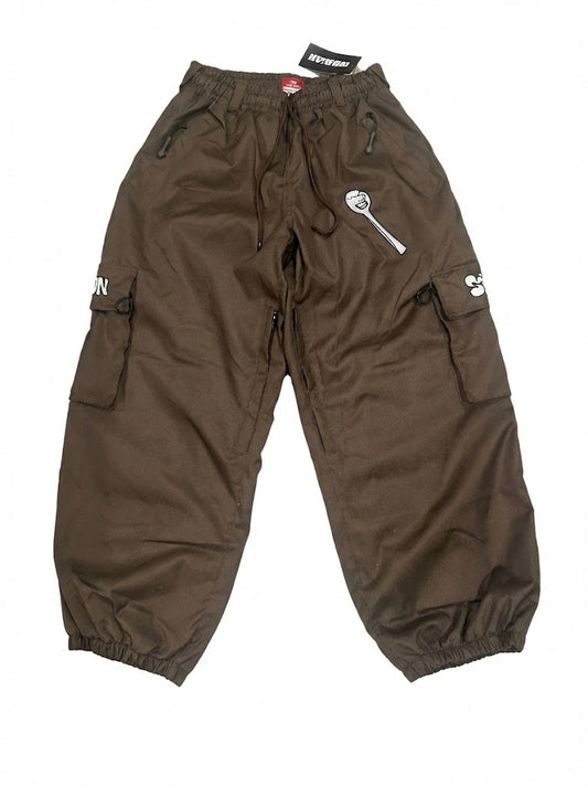 BAGGY snowpants V2 - Brown
