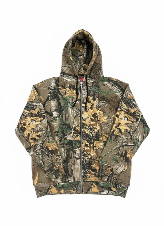 Camo zip up